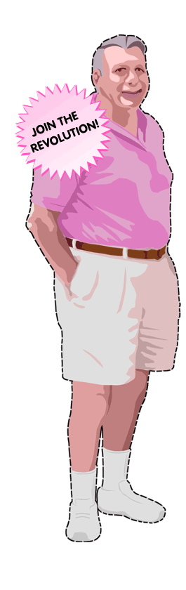 Pink Shirt Guy