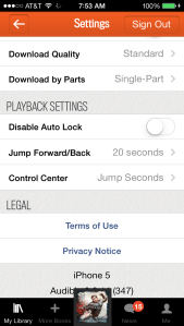 audible-settings
